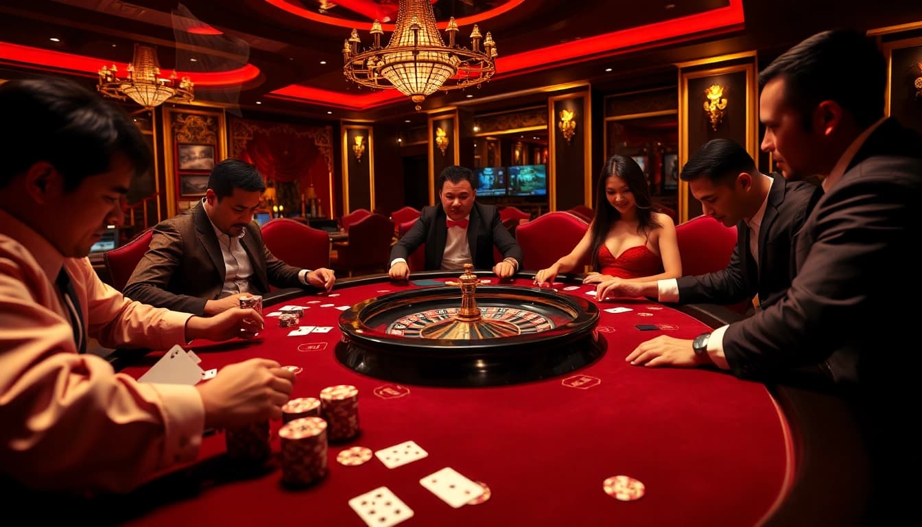 Engage in thrilling gameplay at https://13win1.cn.com/ with high-stakes poker tables and roulette excitement.