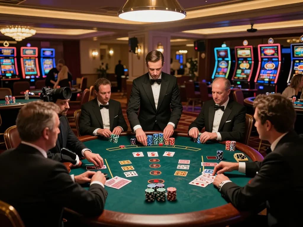 Play strategic blackjack at the upscale tables of https://kjc.events/, capturing the essence of high-stakes gaming.