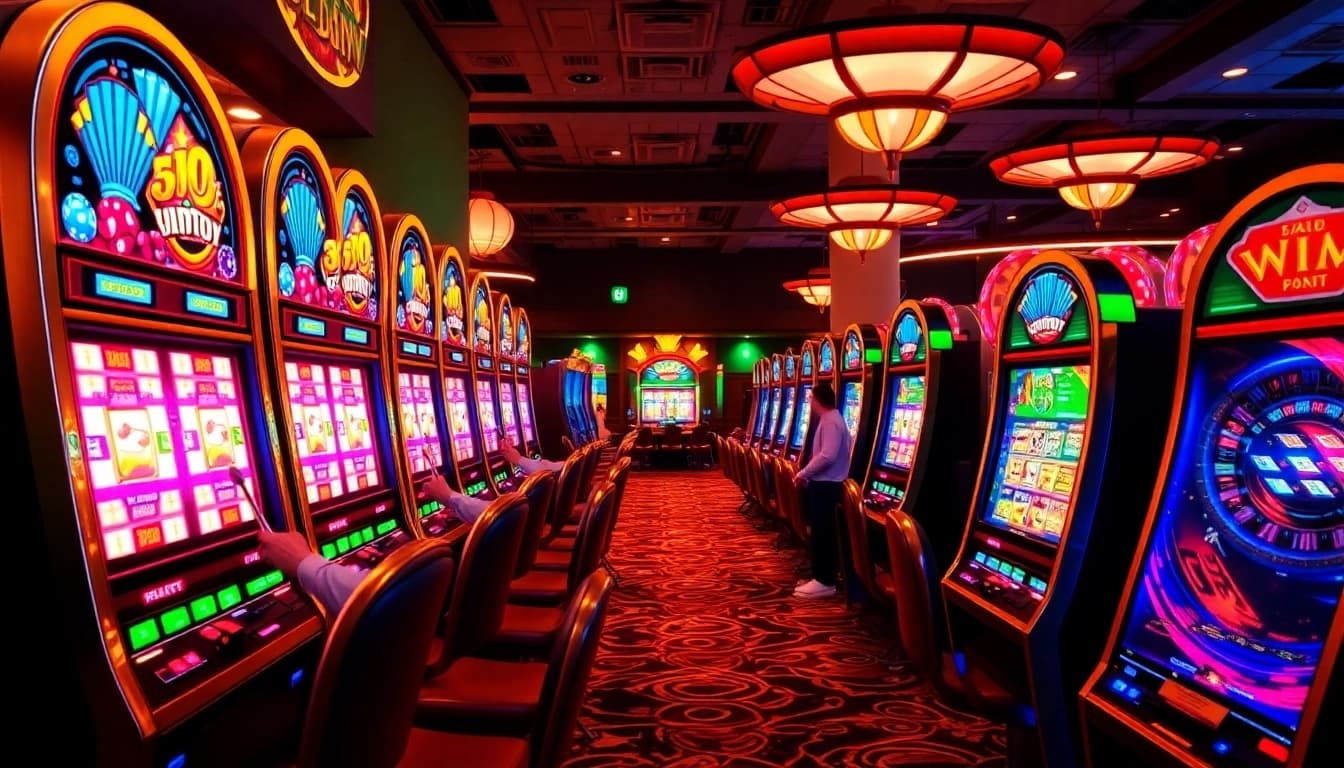 Experience the thrill of idn slot at a vibrant casino with exciting gameplay.