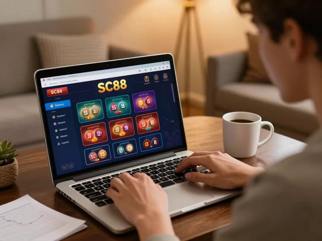 Experience high-stakes gameplay on https://sc88.charity/ with home online gaming setup.