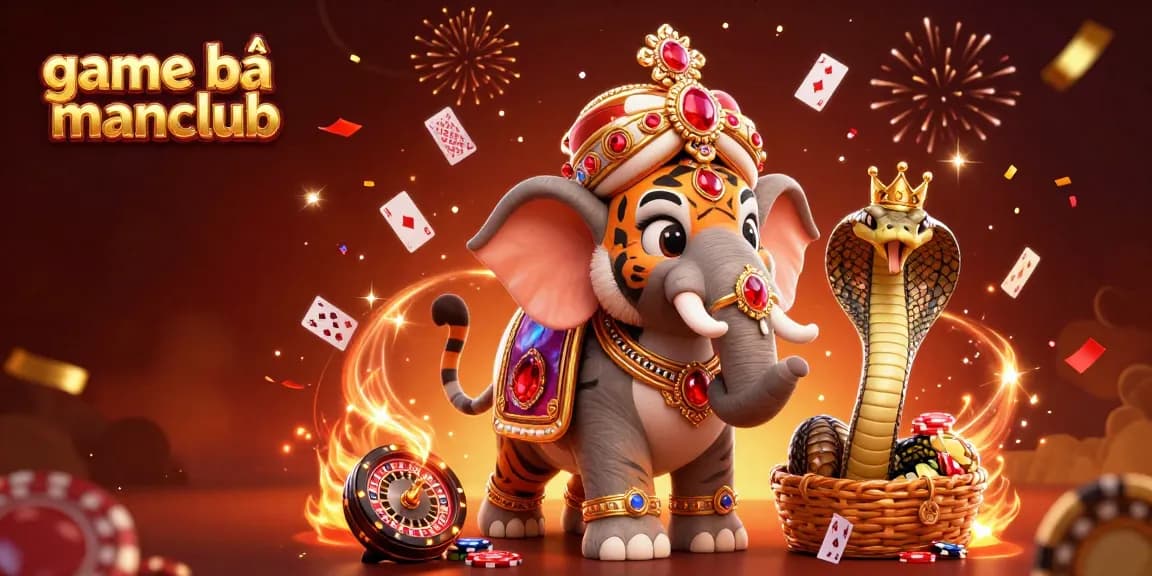 Experience thrilling gameplay with game bài manclub featuring a vibrant 3D casino scene.