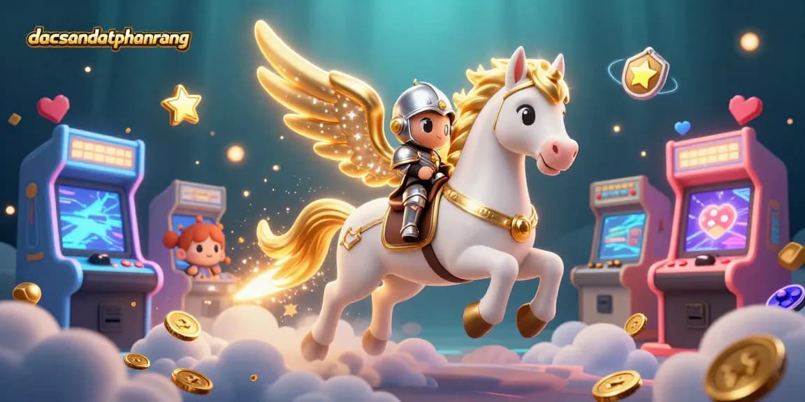 Experience the excitement of dacsandatphanrang's online casino with vibrant game elements and dynamic characters.