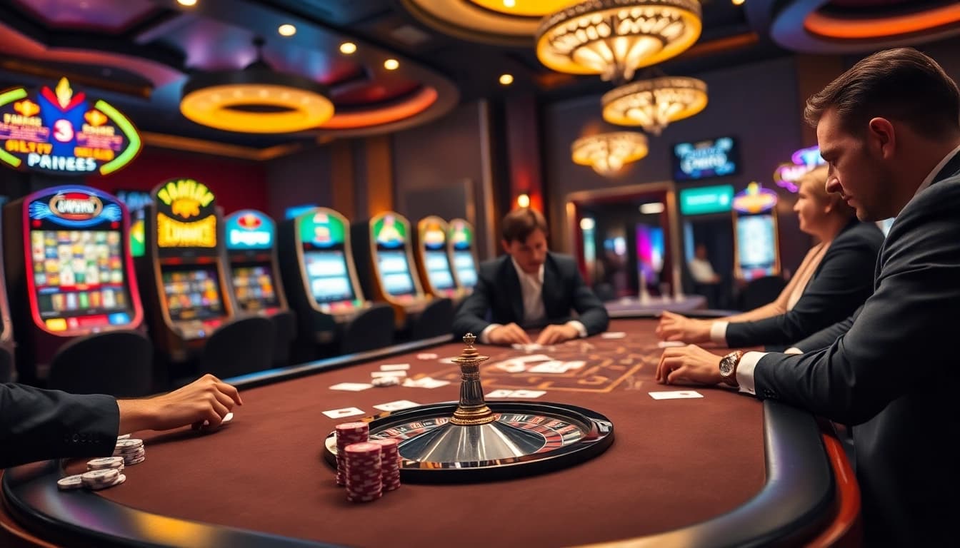 Experience thrilling poker action at uu88 with vibrant casino elements and high-stakes excitement.