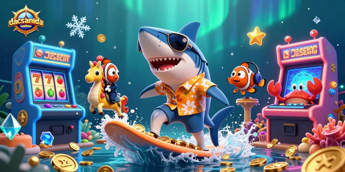 Exciting gameplay at dacsandatphanrang showcases a vibrant underwater casino scene.