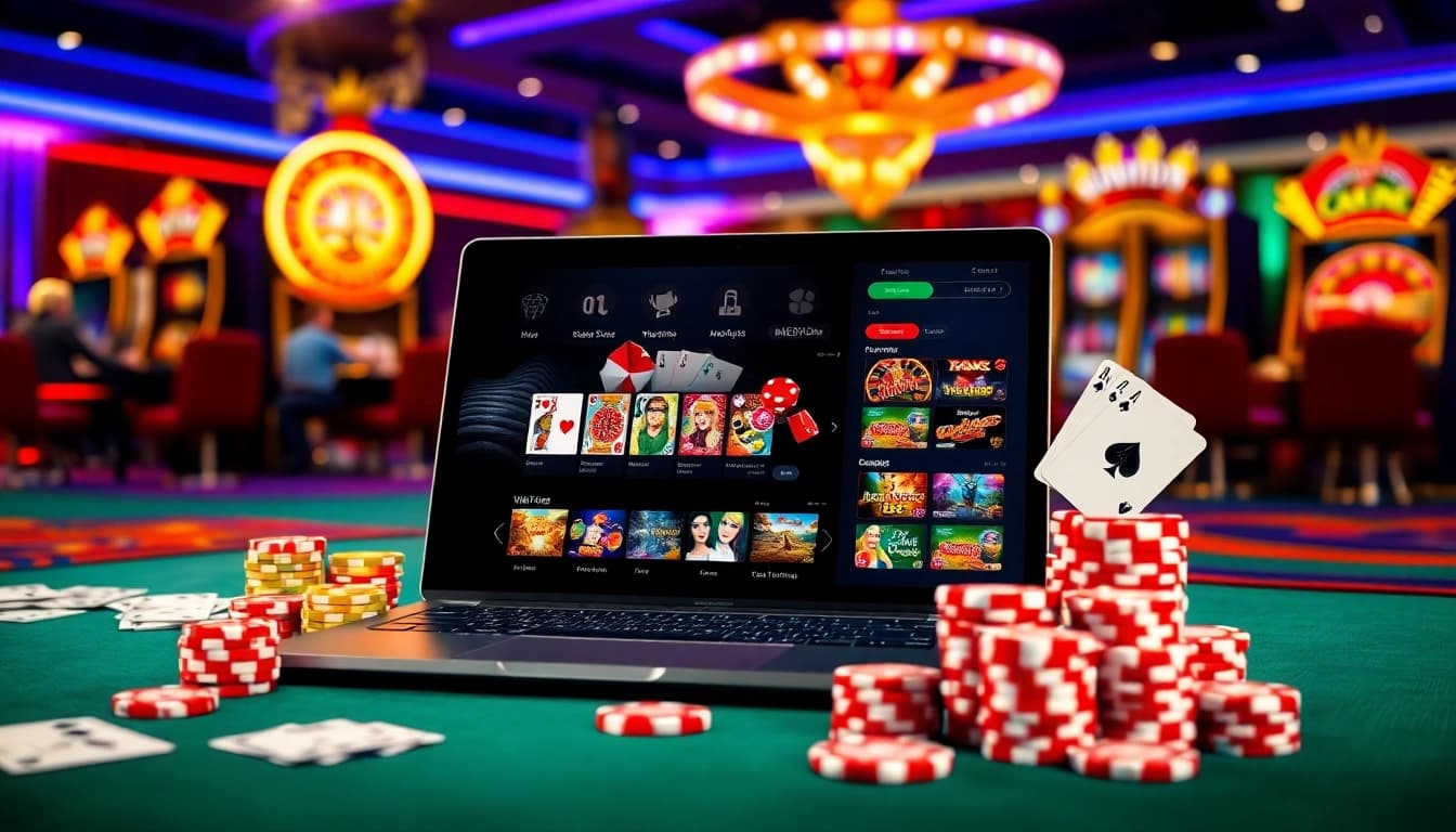 Experience the excitement of gambling at https://gg88com.pro/ with a luxurious casino scene featuring poker chips and high-end games.