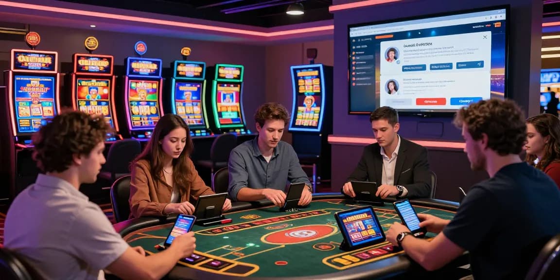 Players enjoying various gaming options on OPEN88's modern online platform, highlighting vibrant visuals and engaging interactions.