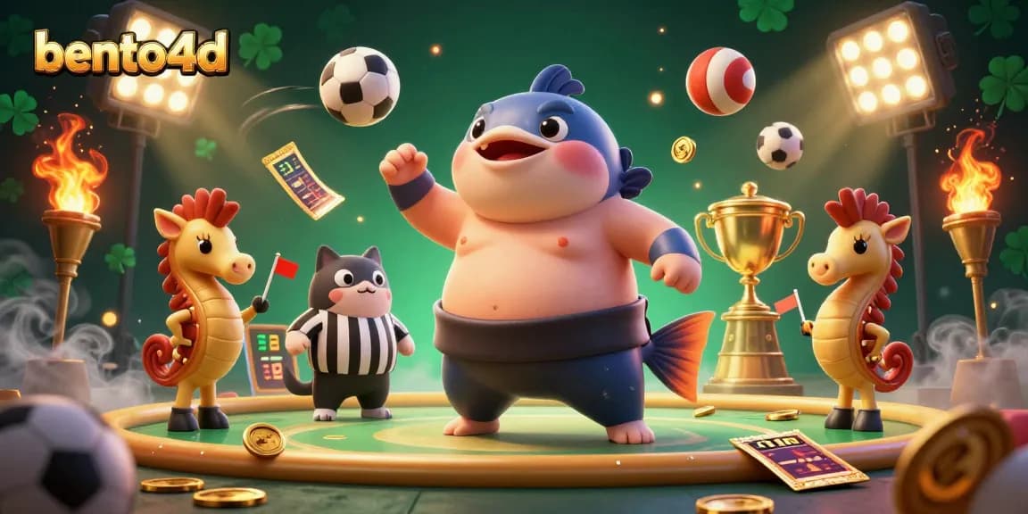Terlibat dengan aksi lotere bawah laut bento4d yang mendebarkan yang menampilkan ikan fugu 3D dinamis dan penggemar.