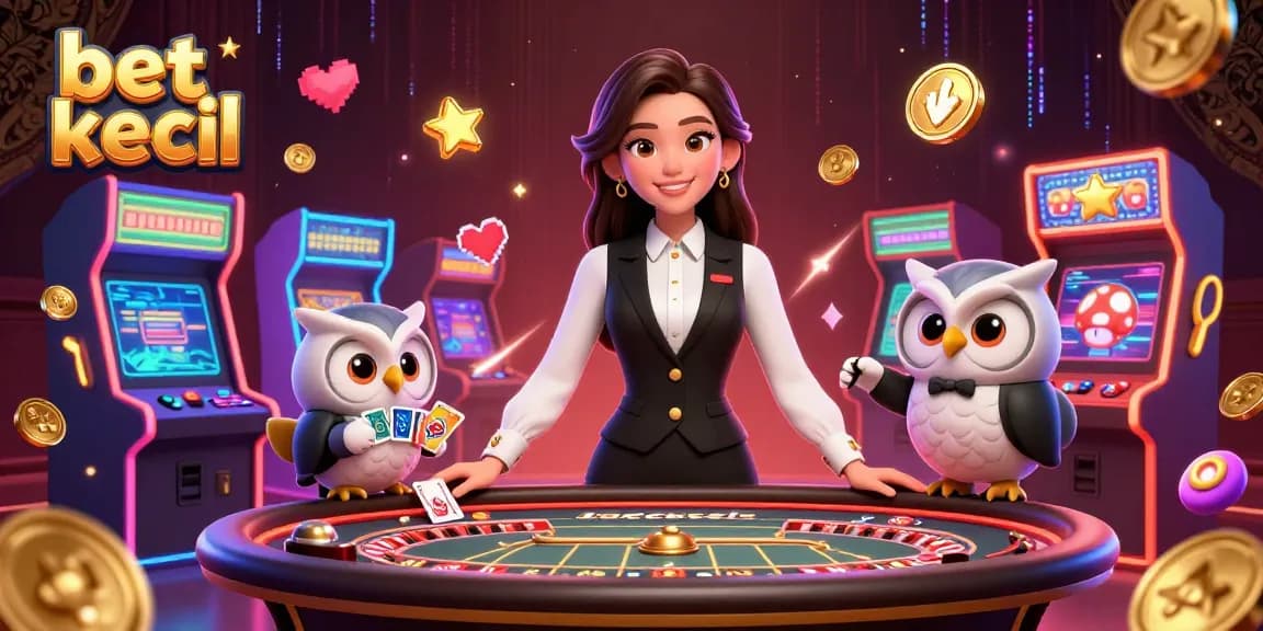 Experience bet kecil slots with engaging deals and features in a vibrant casino scene.