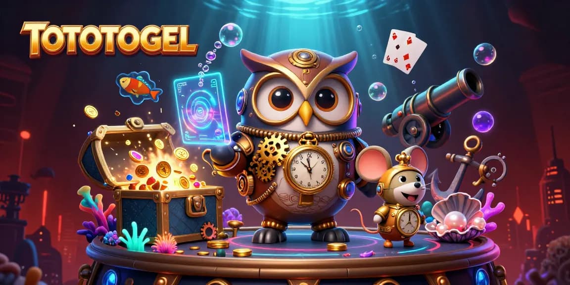 Experience winning strategies with TOTOTOGEL in a vibrant 3D casino world filled with excitement.