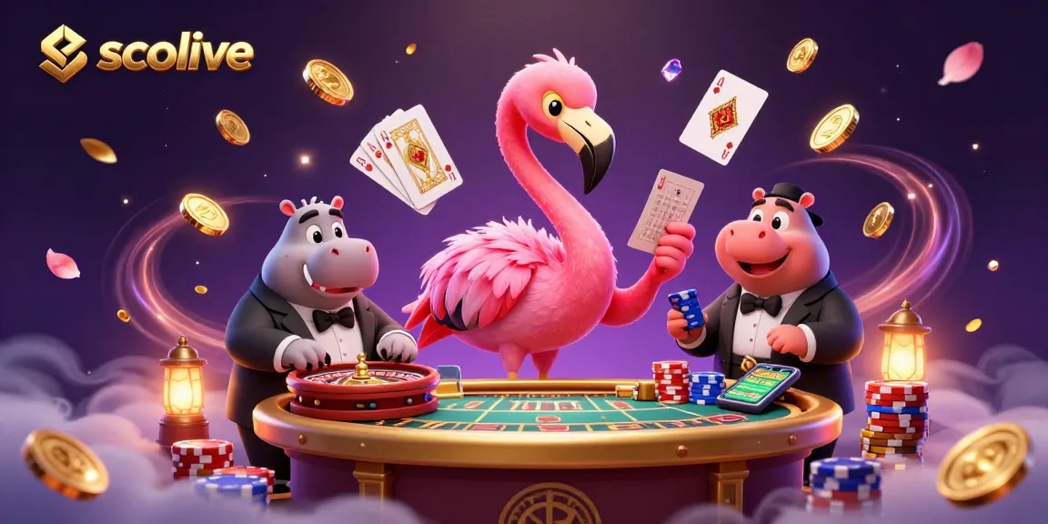 Socolive offers exciting sports betting action with vibrant visuals and engaging character interactions.