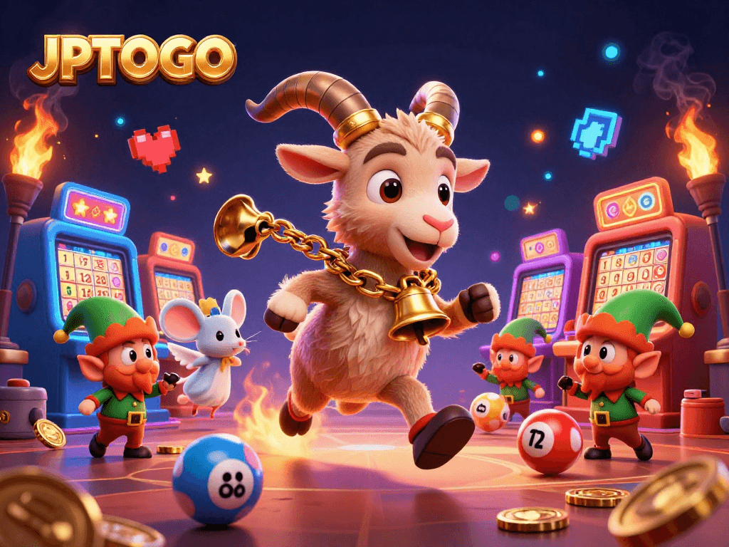 Engage with JPTOTO's classic lottery gameplay while the mischievous gremlins steal the show!