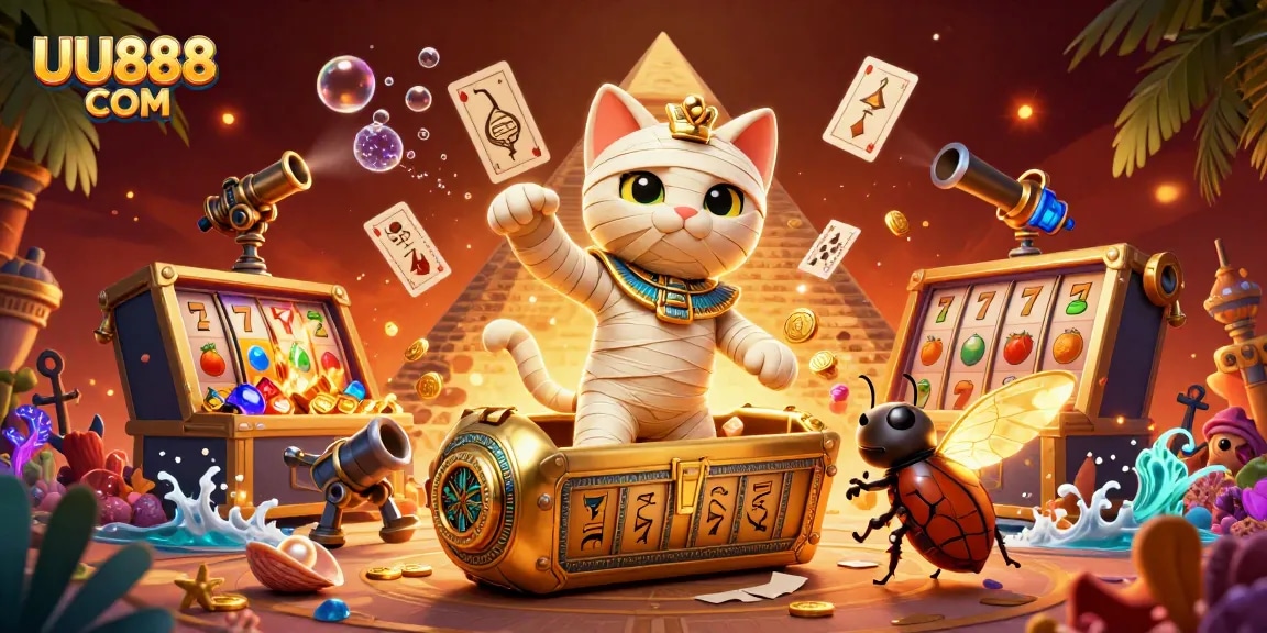 Hit the jackpot with exciting games at UU888 COM's vibrant casino scene