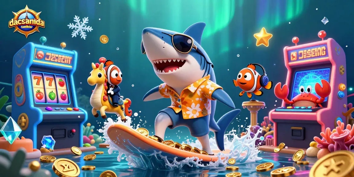 Exciting gameplay at dacsandatphanrang showcases a vibrant underwater casino scene.