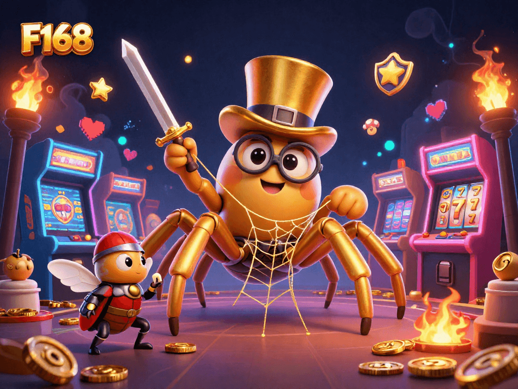Win big at F168 with engaging games featuring gold coins and vibrant characters.