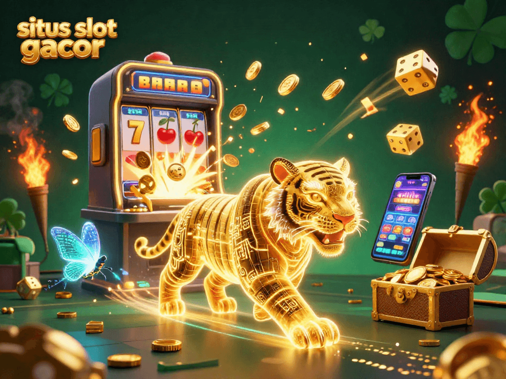 Experience the excitement at situs slot gacor with a vibrant slot jackpot explosion in a digital casino!