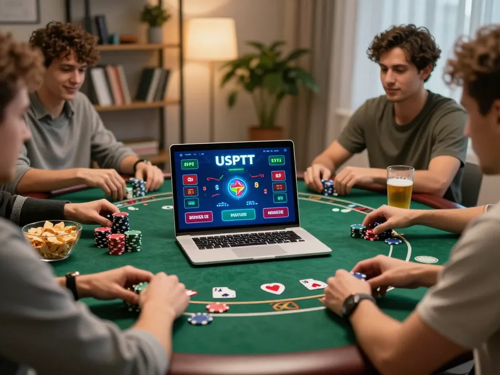 Engage in thrilling gameplay with USDT at home using a laptop for seamless online betting.