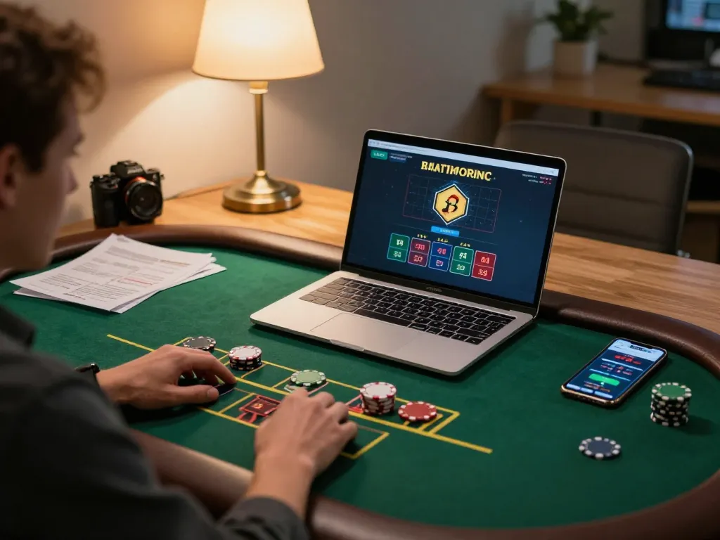 Engage in online gambling with rr88c while enjoying a live dealer game setup.