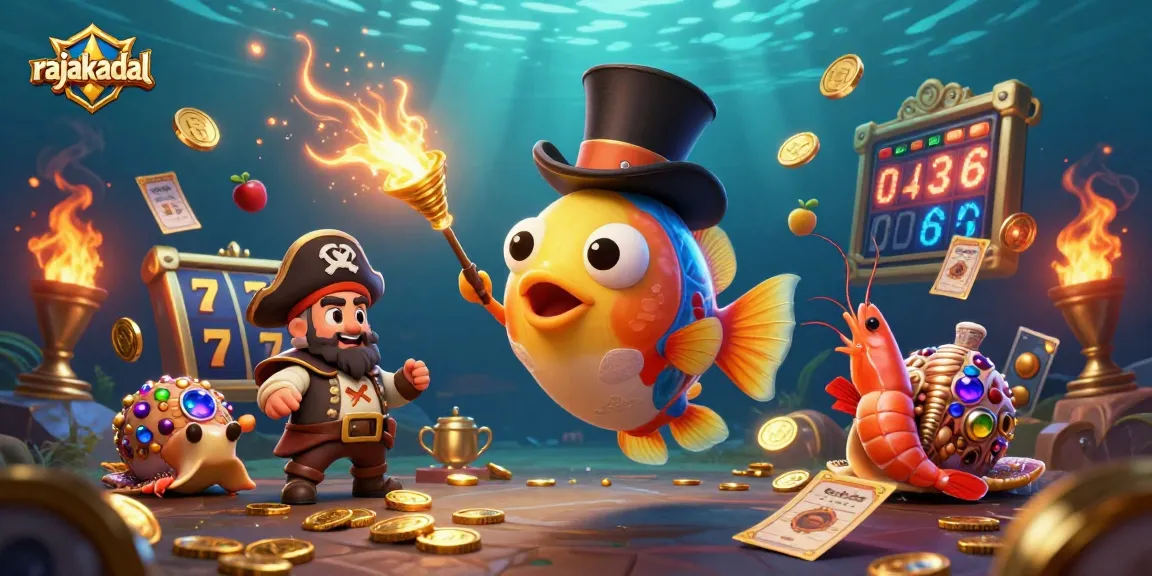 Menangkan jackpot di rajakadal dengan simbol slot yang berkilauan dan karakter laut menarik yang penuh petualangan.