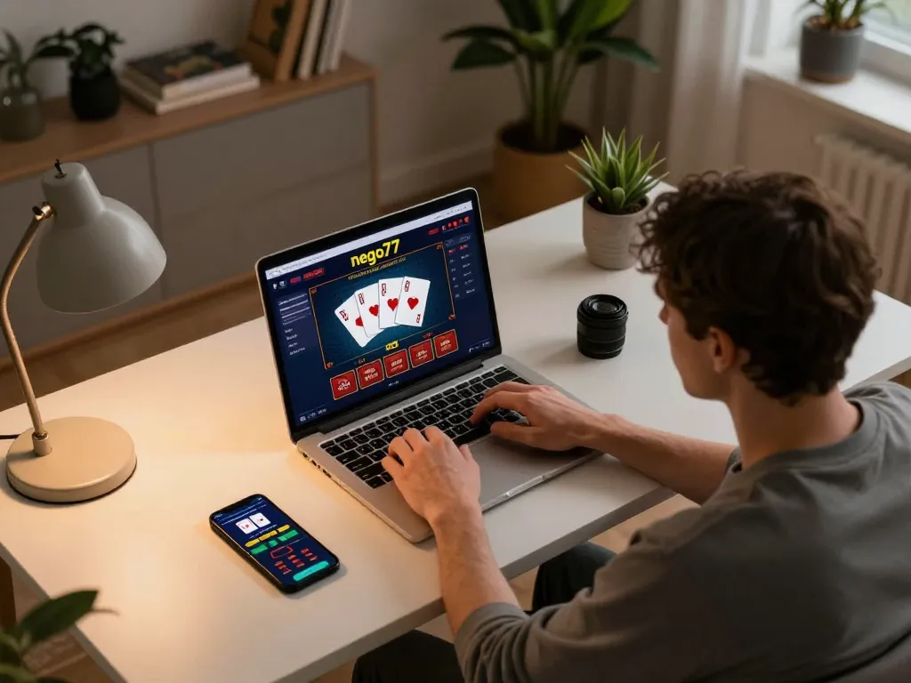 Nego77 enhances online gaming experience with stylish setups for poker strategies.