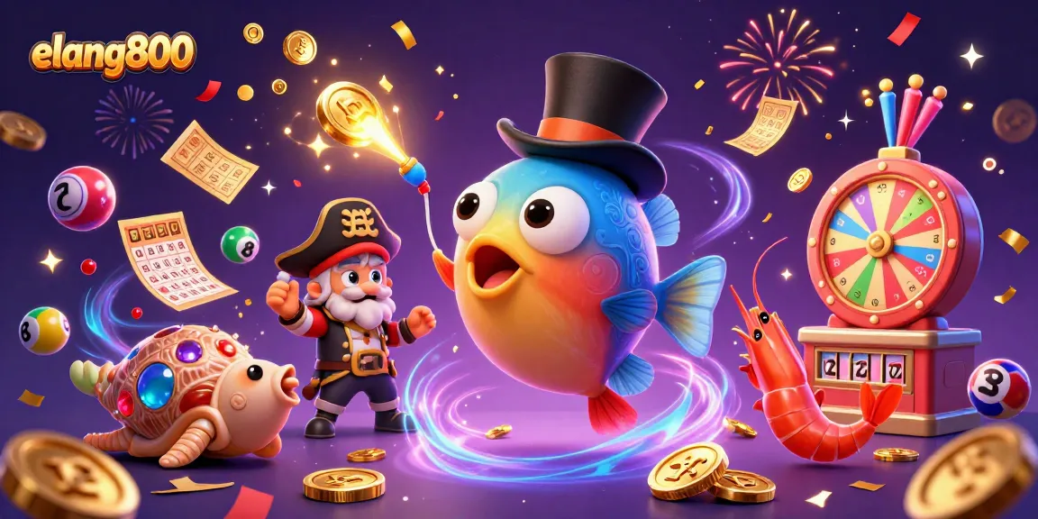 Engage with elang800's thrilling lottery experience featuring vibrant characters and dynamic casino elements.