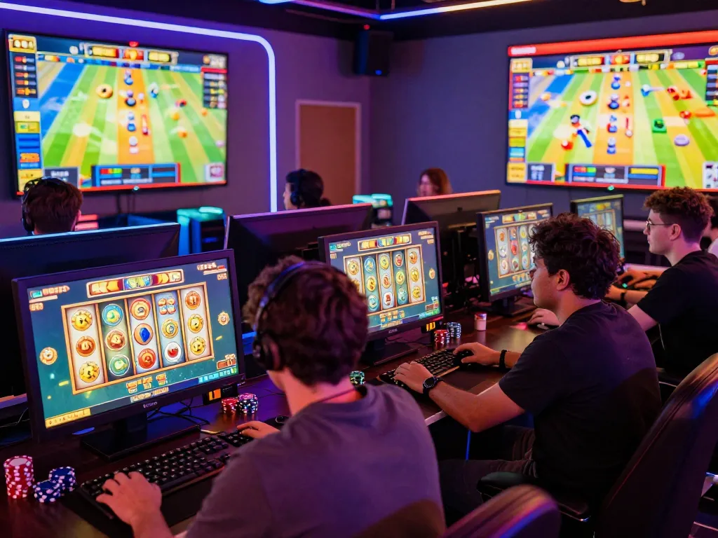 Para pemain laoban188 menikmati pengalaman bermain slot online yang imersif di lounge virtual yang penuh warna dengan grafis menarik dan kompetisi yang ramah.