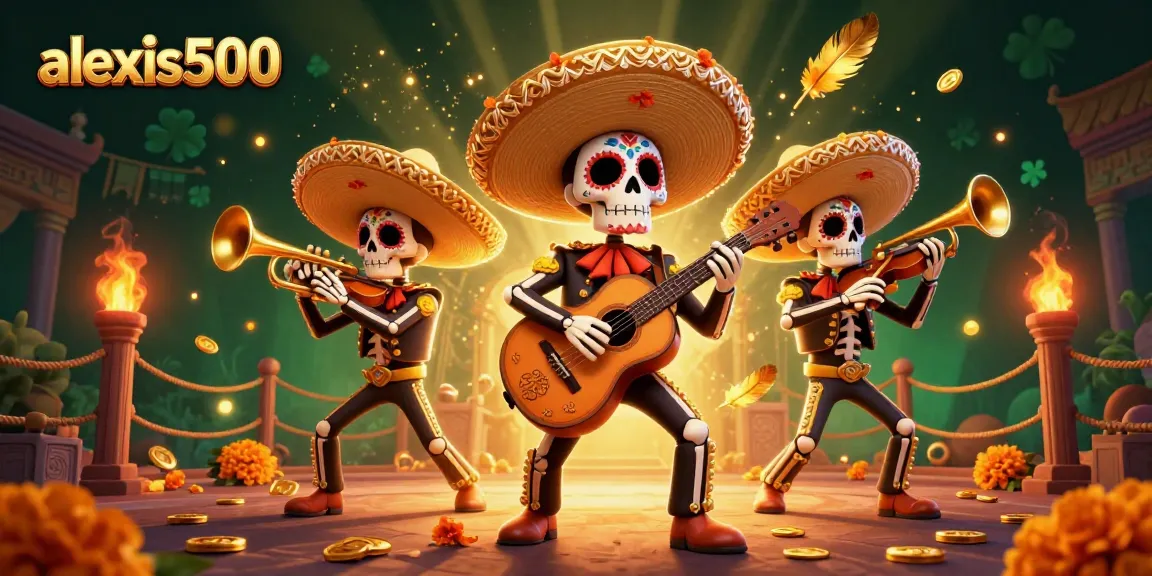 Experience jackpot excitement at alexis500 with vibrant mariachi action in this immersive casino scene.