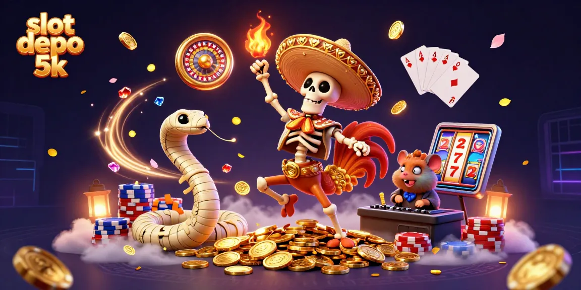 Slot depo 5k menghadirkan permainan slot seru dengan peluang menang tinggi dan deposit terjangkau.