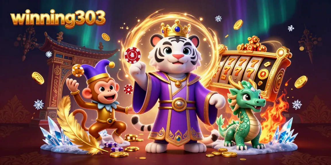 Engage in thrilling casino adventures with winning303 featuring vibrant characters and rich details.