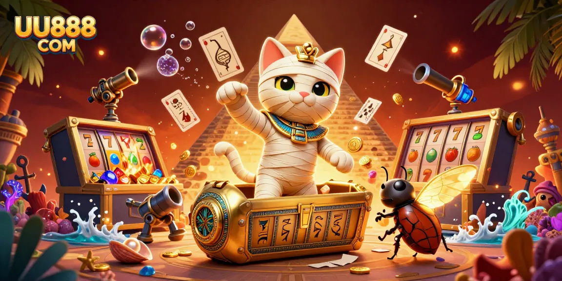 Hit the jackpot with exciting games at UU888 COM's vibrant casino scene
