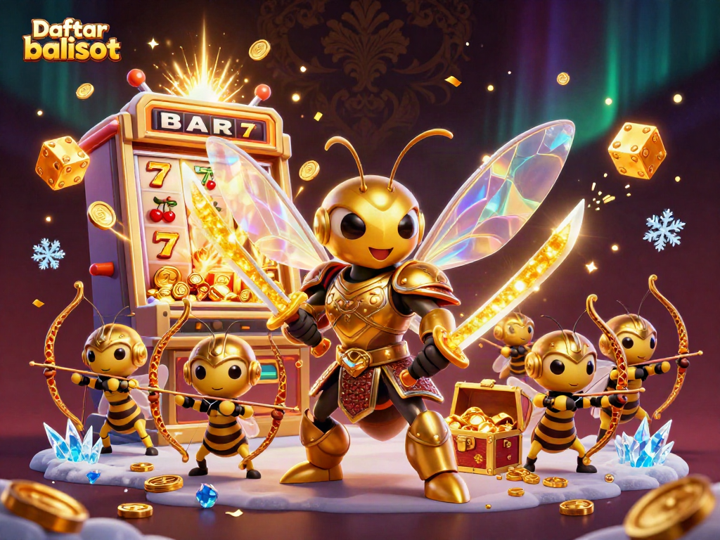Experience thrilling gameplay with the official link Daftar balisot, showcasing dynamic casino elements and action.