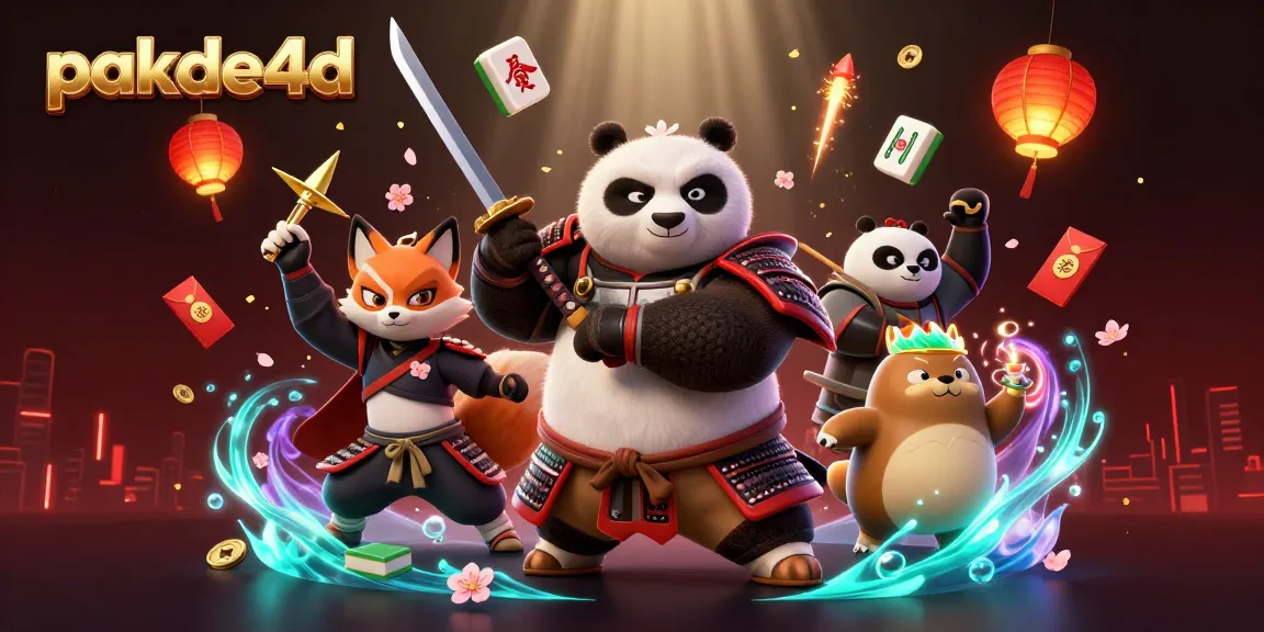Play and win with pakde4d at the exciting lottery-themed casino featuring dynamic characters.
