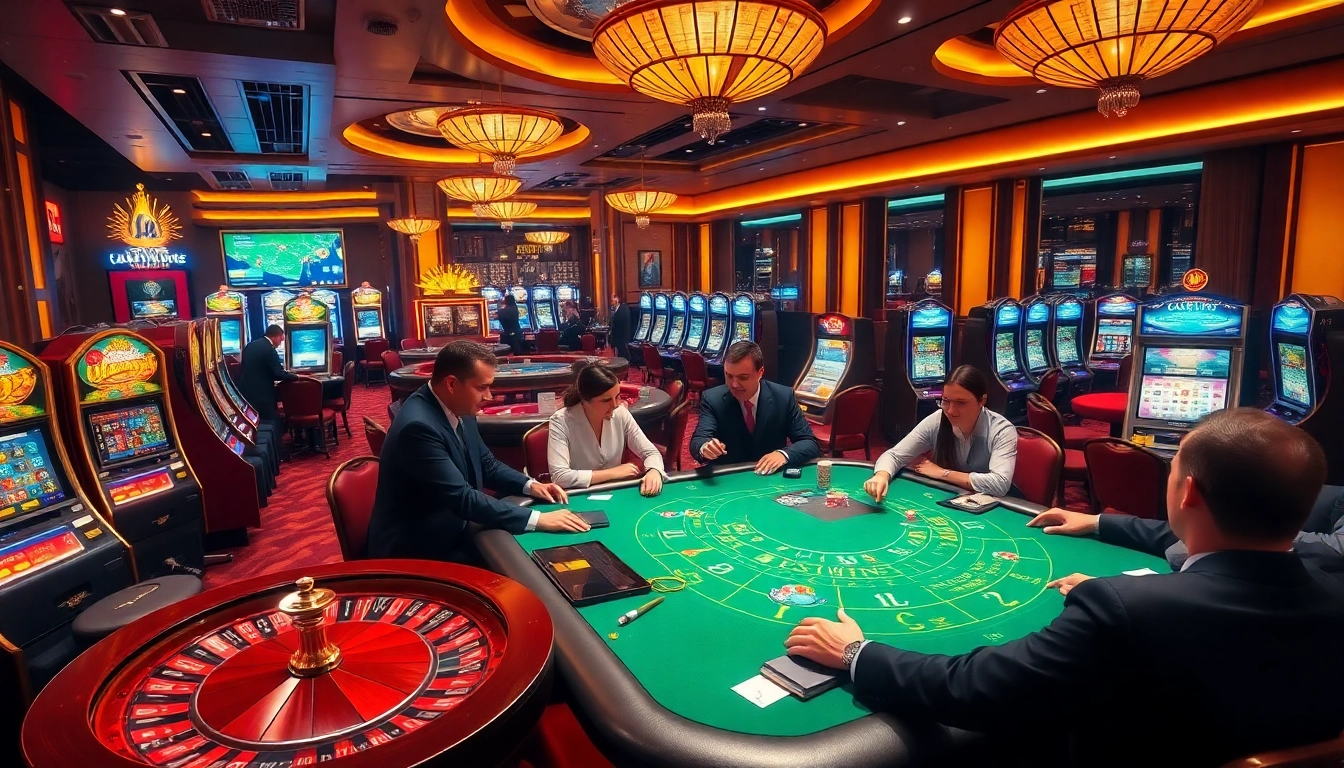 Experience the excitement of gambling at nhà cái lu88 with vibrant casino tables and thrilling games.
