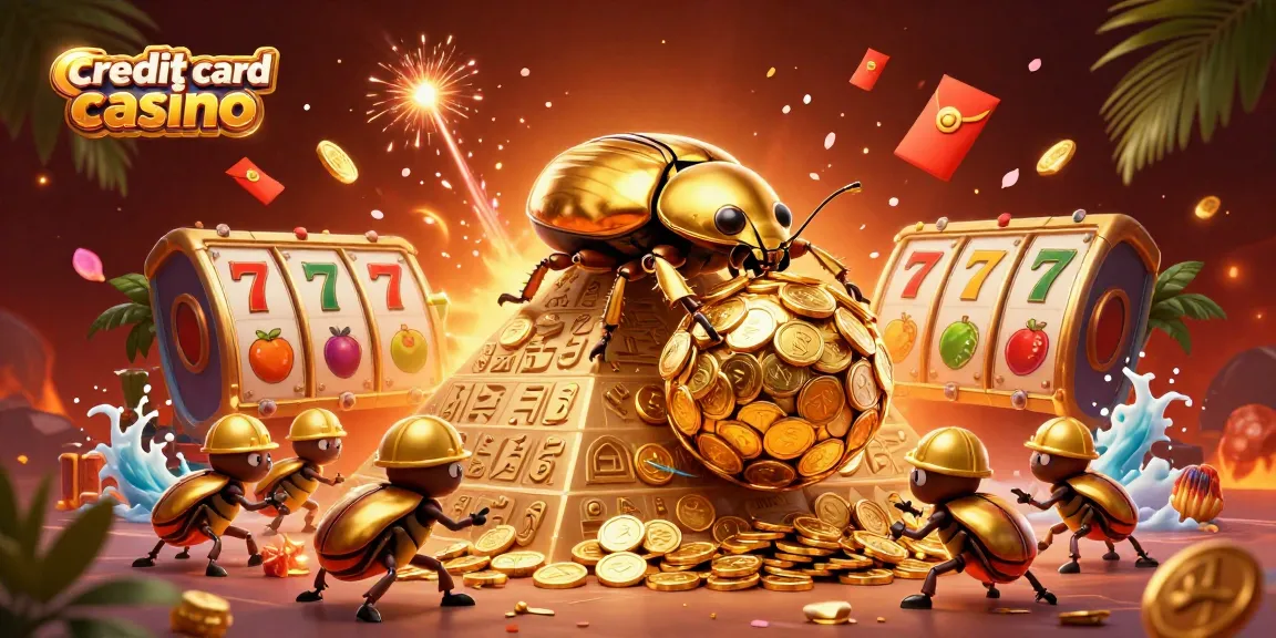 Engage in thrilling gameplay at a vibrant credit card casino with immersive graphics and dynamic elements.