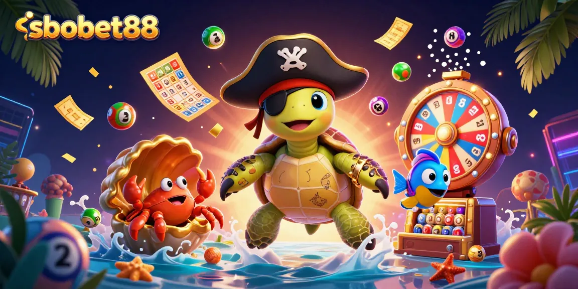 Win jackpots and prizes with sbobet88 in a vibrant casino illustrative scene.