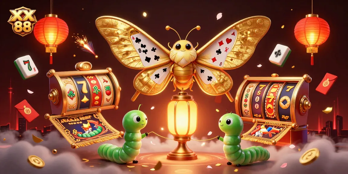 Spin the reels at XX 88 while enjoying a vibrant casino-themed digital illustration.