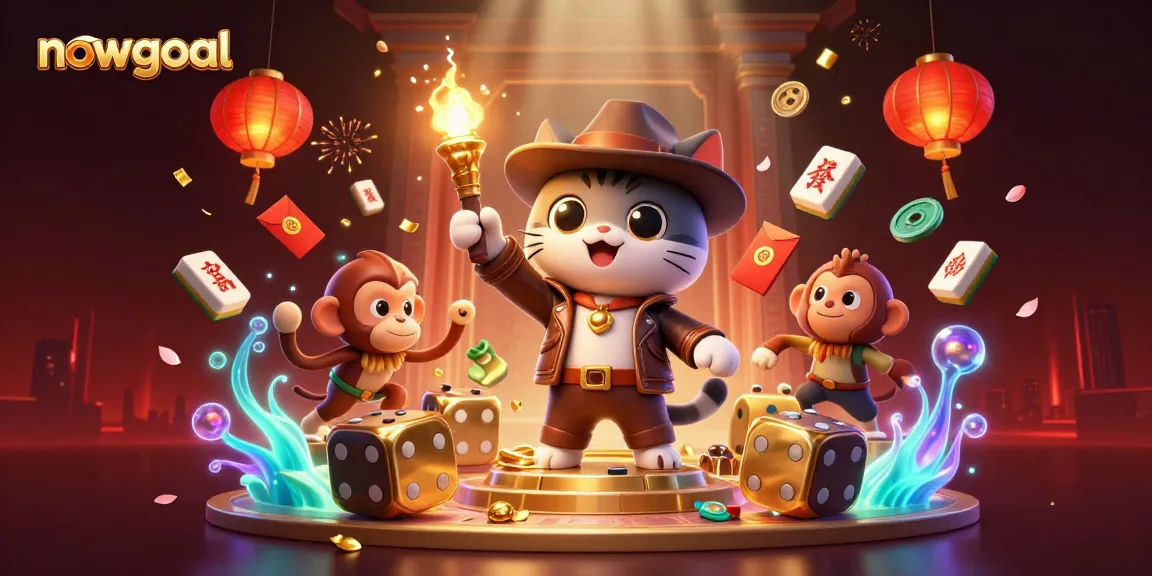 Discover real-time scores with nowgoal as the cat archaeologist explores exciting casino treasures.