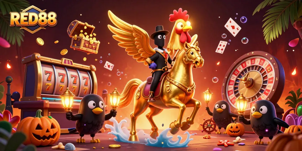Engage in thrilling gameplay at RED88, where lucky spins and exciting bets await.
