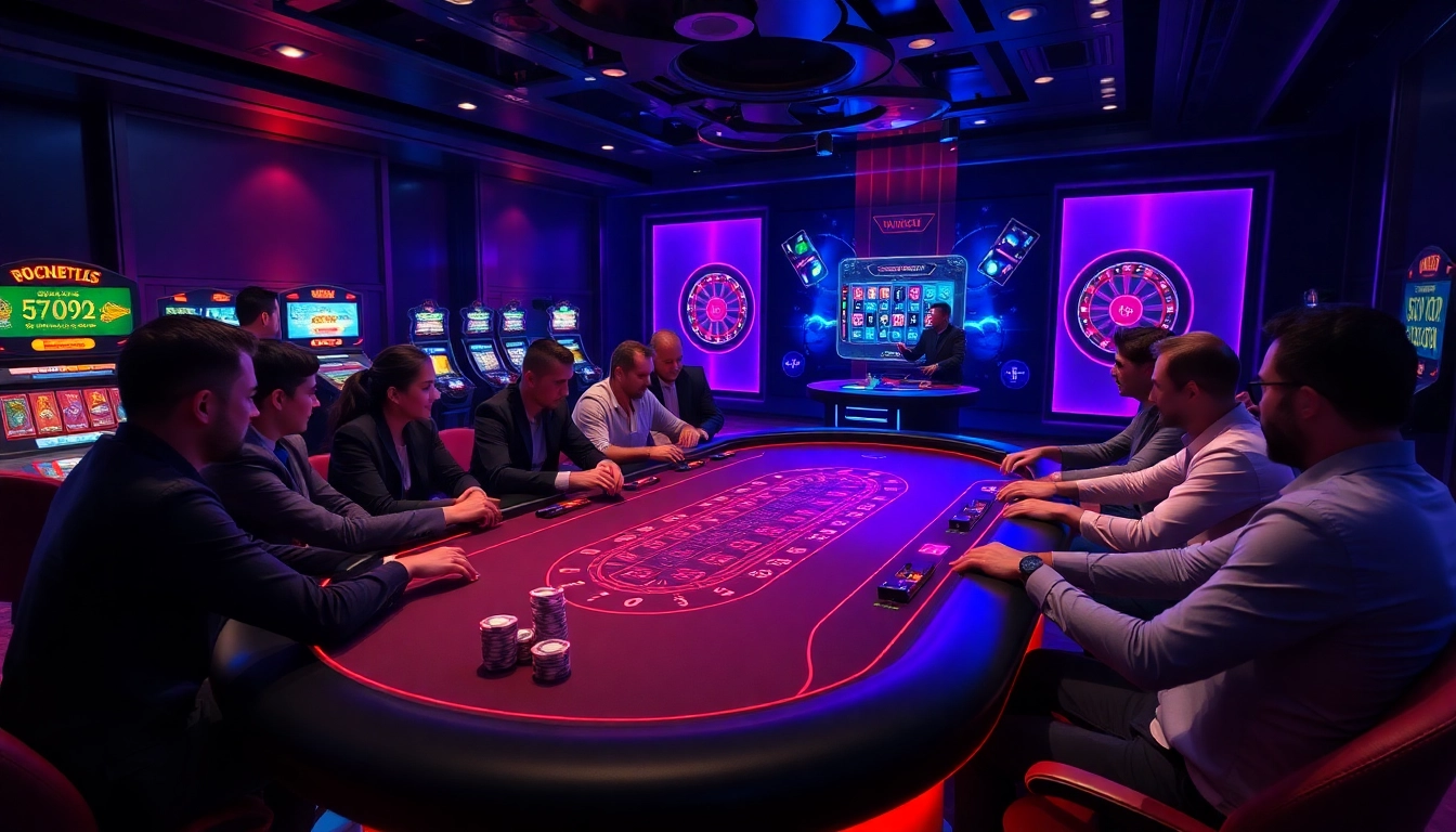 Experience the excitement of hidden wiki 2026 within a high-tech casino atmosphere featuring poker action.