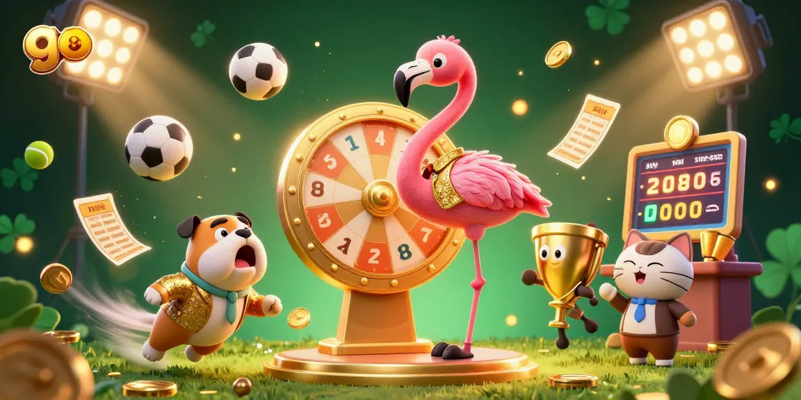 Spin the giant prize wheel with go 88 while excited contestants celebrate victories in a dynamic casino scene
