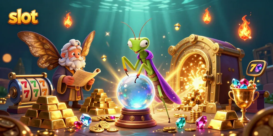 Rasakan keseruan bermain slot dengan fortuna berpandangan, dikelilingi harta karun berlimpah.