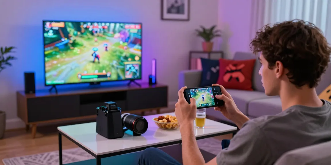 Exciting home gaming experience on slot7000 platform with vibrant lighting and accessories